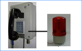 Weatherproof Telephone with External